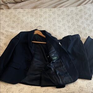 Ralph Lauren Kids' Dark Blue Suit Set